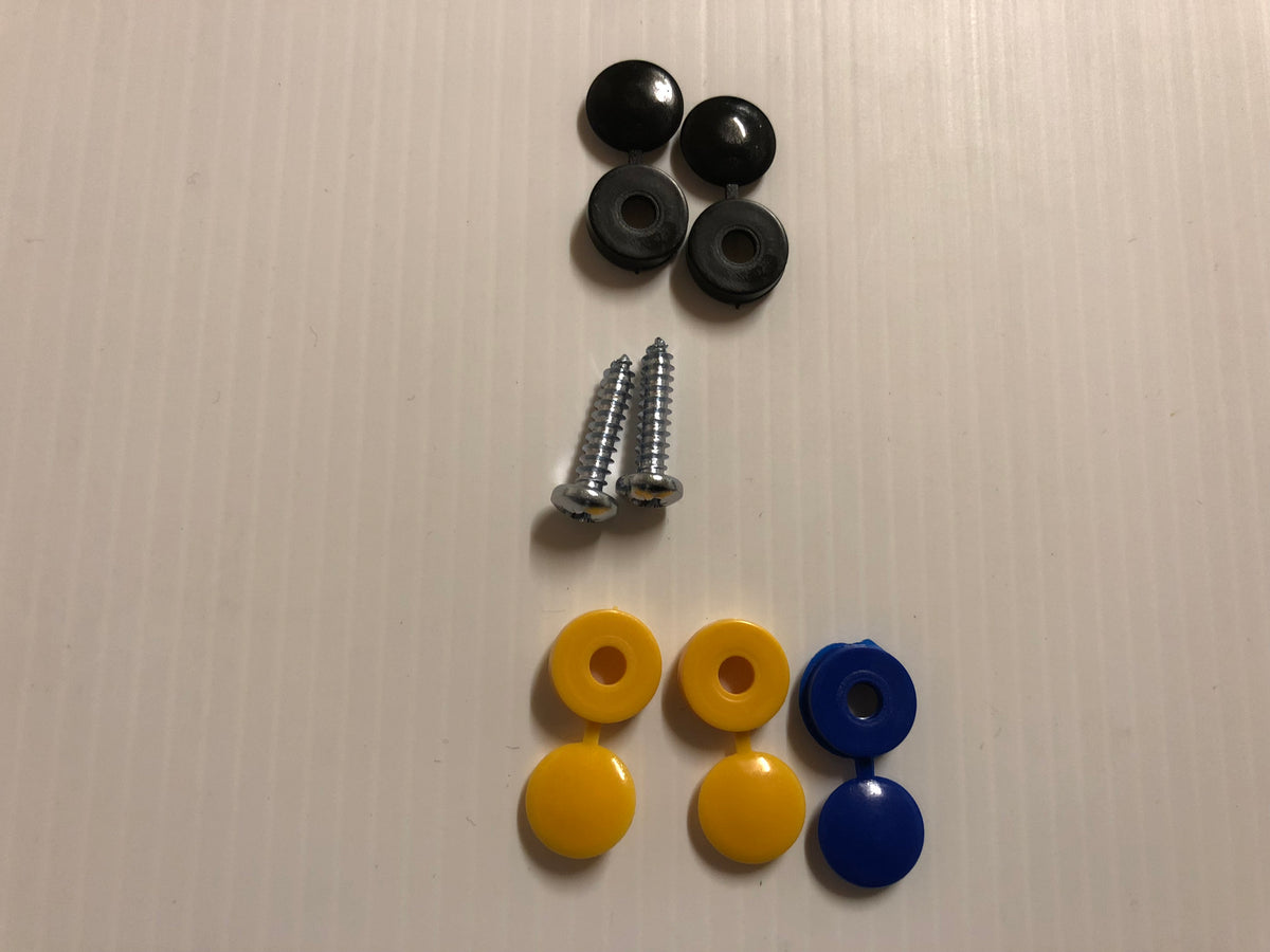 Rear Number Plate Screw Fixing Kit Europl8