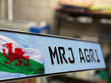 Wales Welsh Flag Show Plate