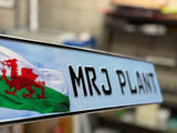 Wales Welsh Flag Show Plate