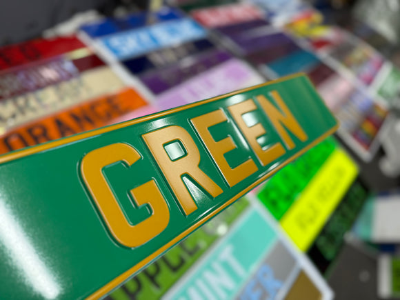 Green Show Plate