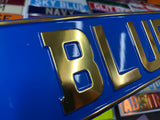 Royal Blue Show Plate