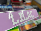 Lilac Show Plate