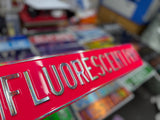 Fluorescent Pink Show Plate