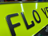 Fluorescent Yellow Show Plate