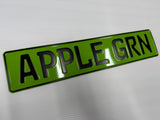 Apple Green Show Plate
