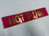 Hot Pink Show Plate