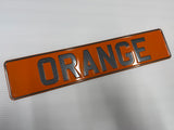 Orange Show Plate