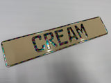 Cream Show Plate