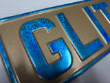 Glitter Gold Show Plate