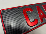 Carbon Show Plate