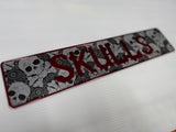 Skulls Show Plate