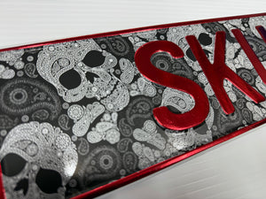 Skulls Show Plate