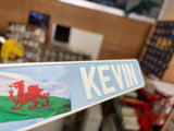 Wales Welsh Flag Show Plate