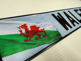Wales Welsh Flag Show Plate