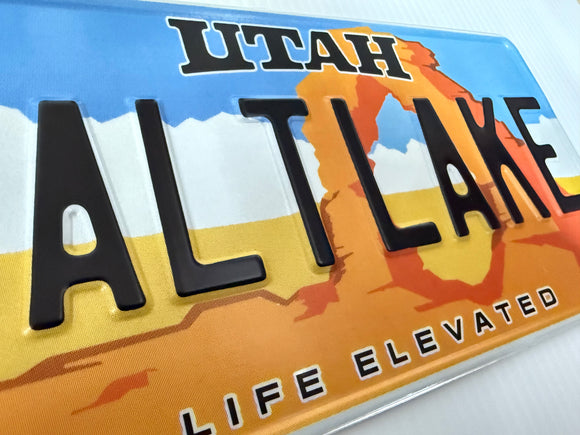 USA Style Utah Pressed Plate