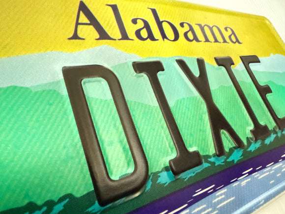 USA Style Alabama Pressed Plate