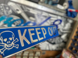 Royal Blue Trucker Plate
