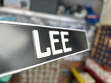 Carbon Trucker Plate