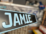 Carbon Trucker Plate