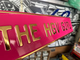 Hot Pink Trucker Plate