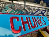 Sky Blue Trucker Plate