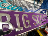 Purple Trucker Plate