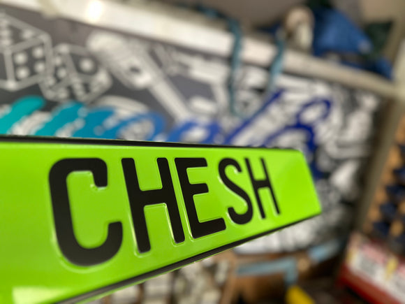 Apple Green Trucker Plate
