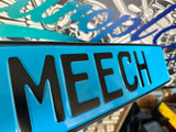 Sky Blue Trucker Plate