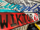 Polish Flag Trucker Plate