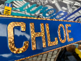 Royal Blue Trucker Plate