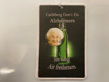 Carlsberg Alzheimers Air Freshener