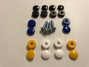 Number Plate Full Screw Fixing Kit