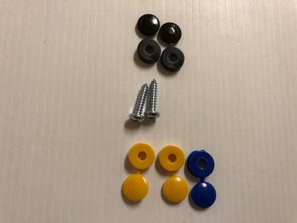 Rear Number Plate Screw Fixing Kit