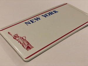 New York USA Style Pressed Plate