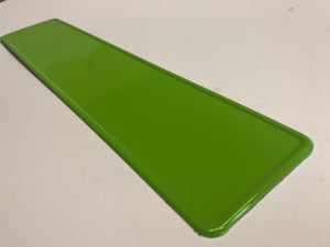 Apple Green Coloured Show Plate SINGLE