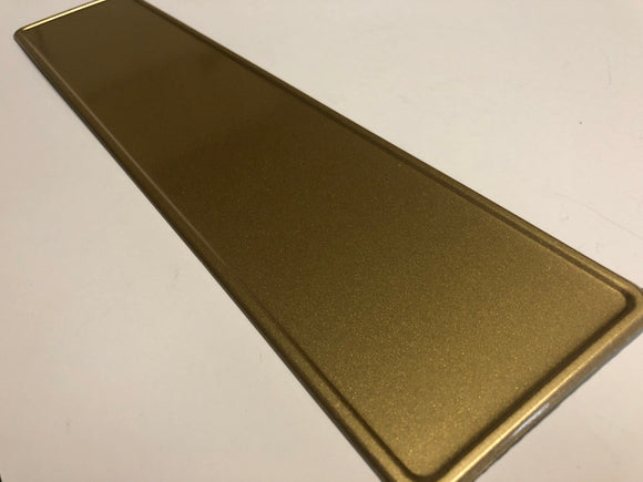 Glitter Gold Coloured Show Plate SINGLE