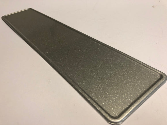 Glitter Silver Coloured Show Plate SINGLE