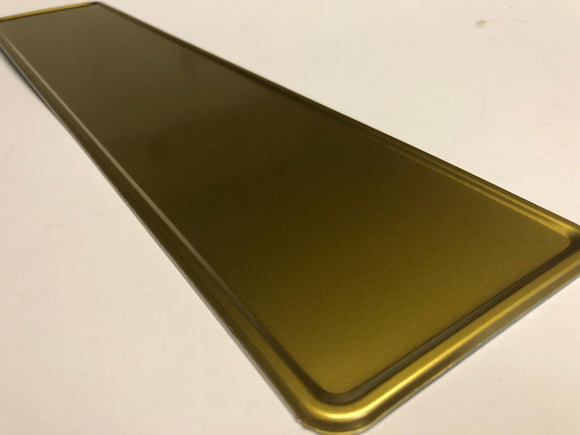 Gold Coloured Show Plate SINGLE