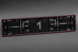Alti Giri Premium Number Plate Surround Frames Pink