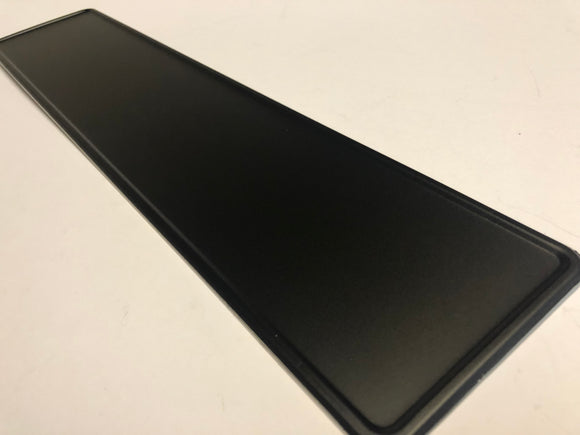 Reflective Black Coloured Show Plate SINGLE